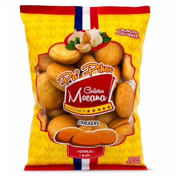 Pa'Pikar Galletas De Ajo "La Mocana"